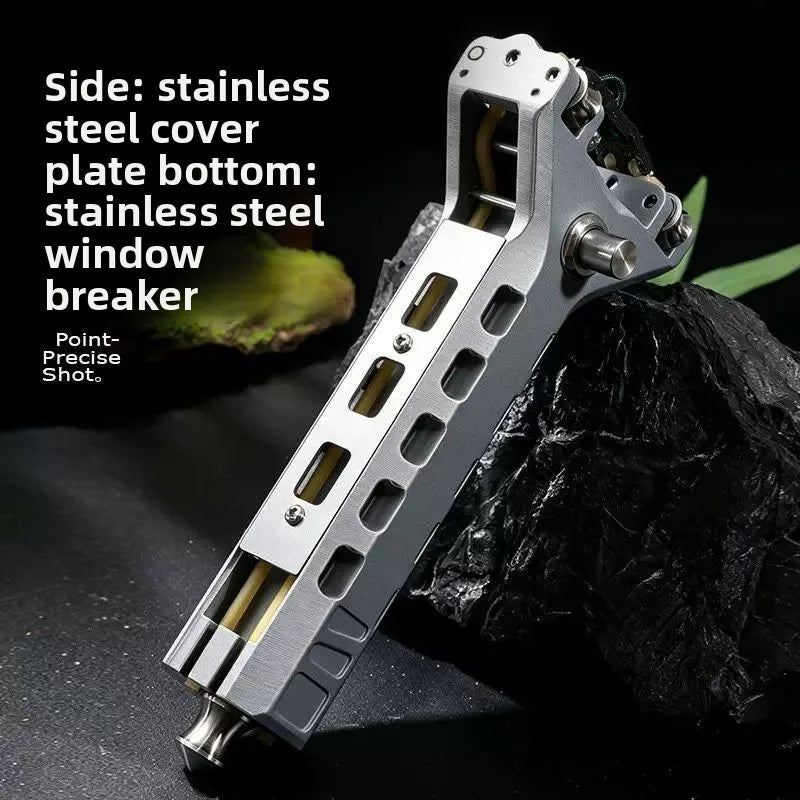 Profi-Steinschleuder mit Automatik-Magazin – Halb Metall, Halb Kunststoff – Produktbild 4