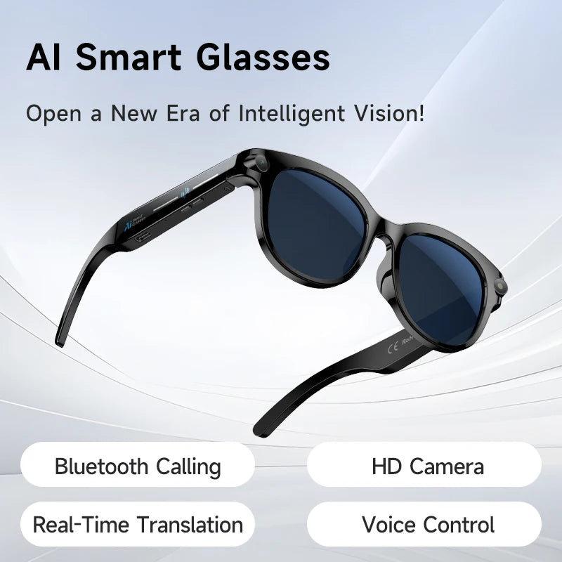 Lenovo AI Smart Glasses – Meeting Aufnahme, Übersetzung & Outdoor Sport