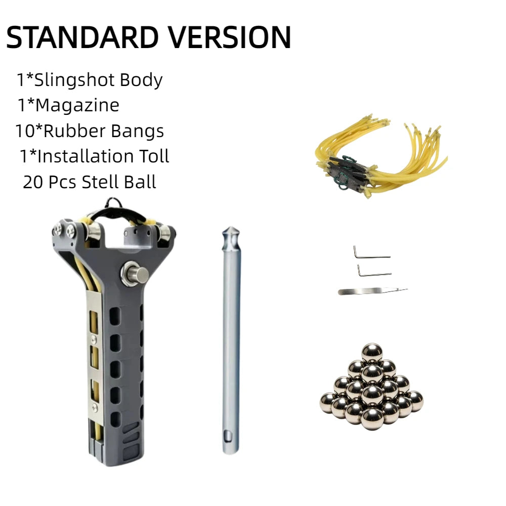 Y-Steinschleuder aus ABS und Aluminium für Outdoor-Spaß – Produktbild 18