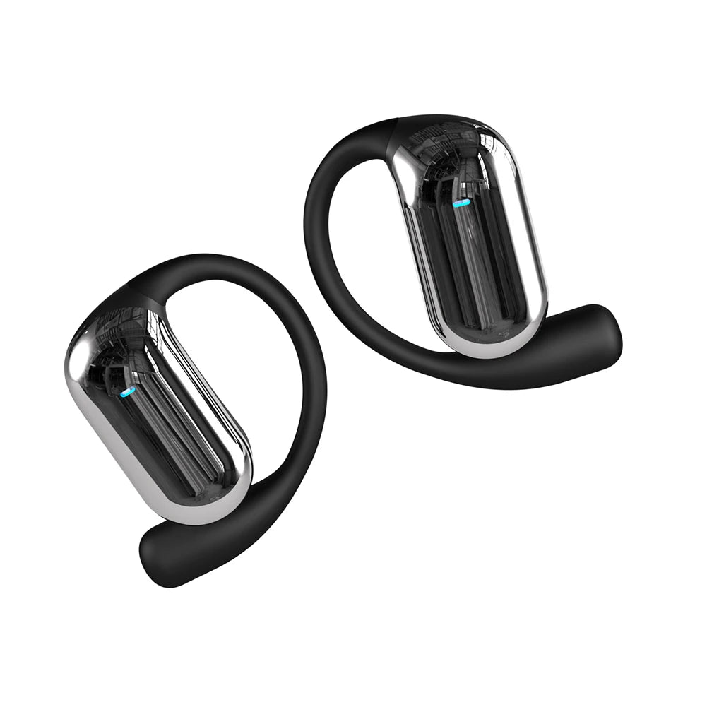 Open-Ear KI Übersetzer Earbuds – 144 Sprachen, Bluetooth 5.3, ENC, 8h Akku