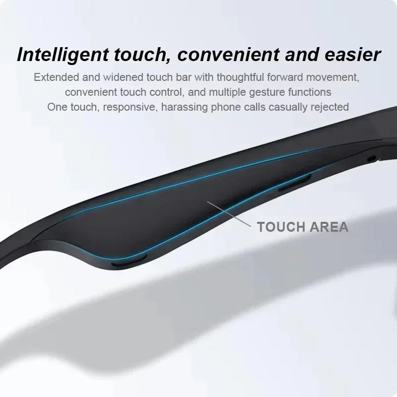 Lenovo D12 Bluetooth-Smart-Brille für Musik und Anrufe – Produktbild 4