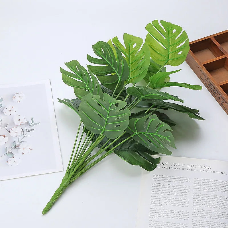 Künstliche Monstera Pflanze 42–54cm – UV-beständig für Indoor & Outdoor Deko
