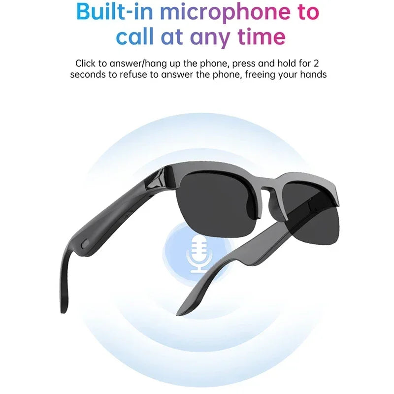 Lenovo XG89 Bluetooth-Smart-Brille für Musik und Anrufe – Produktbild 2