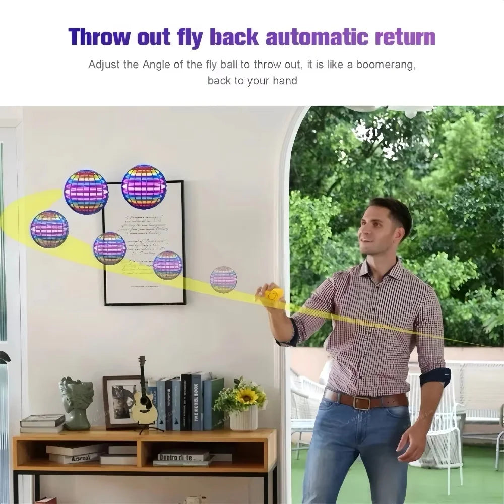 LED-Flugball 2026 mit Handsteuerung und Boomerang-Effekt – Produktbild 5