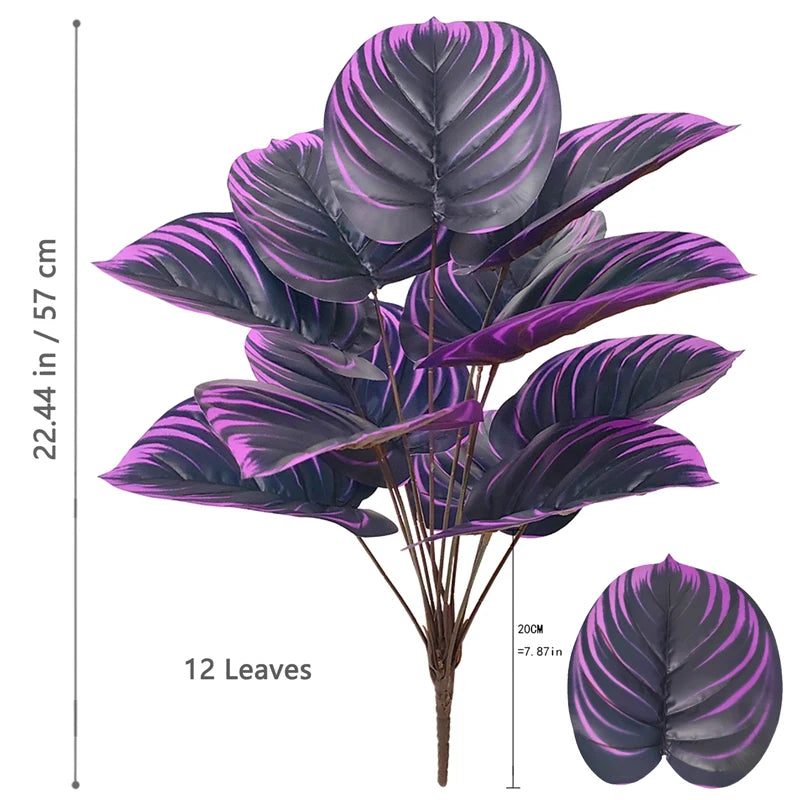 Künstliche Monstera Palme 57–75 cm – Große Kunstpflanze für Heim & Garten