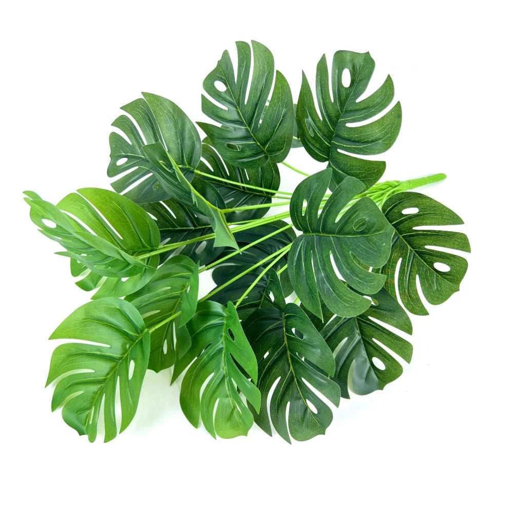 Künstliche Palme im Topf – 29 Zoll Monstera Deko Pflanze für Indoor & Outdoor