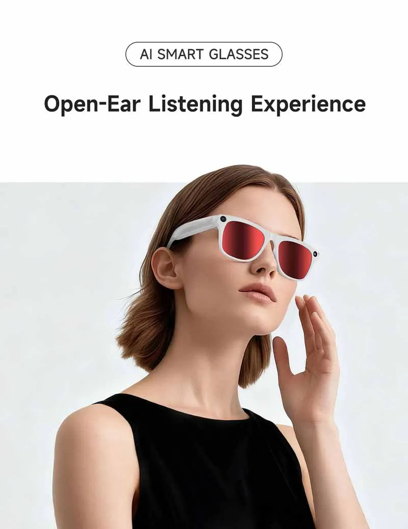 Xiaomi KI Smart Brille – 4K Kamera, ChatGPT & Bluetooth Audio Sonnenbrille
