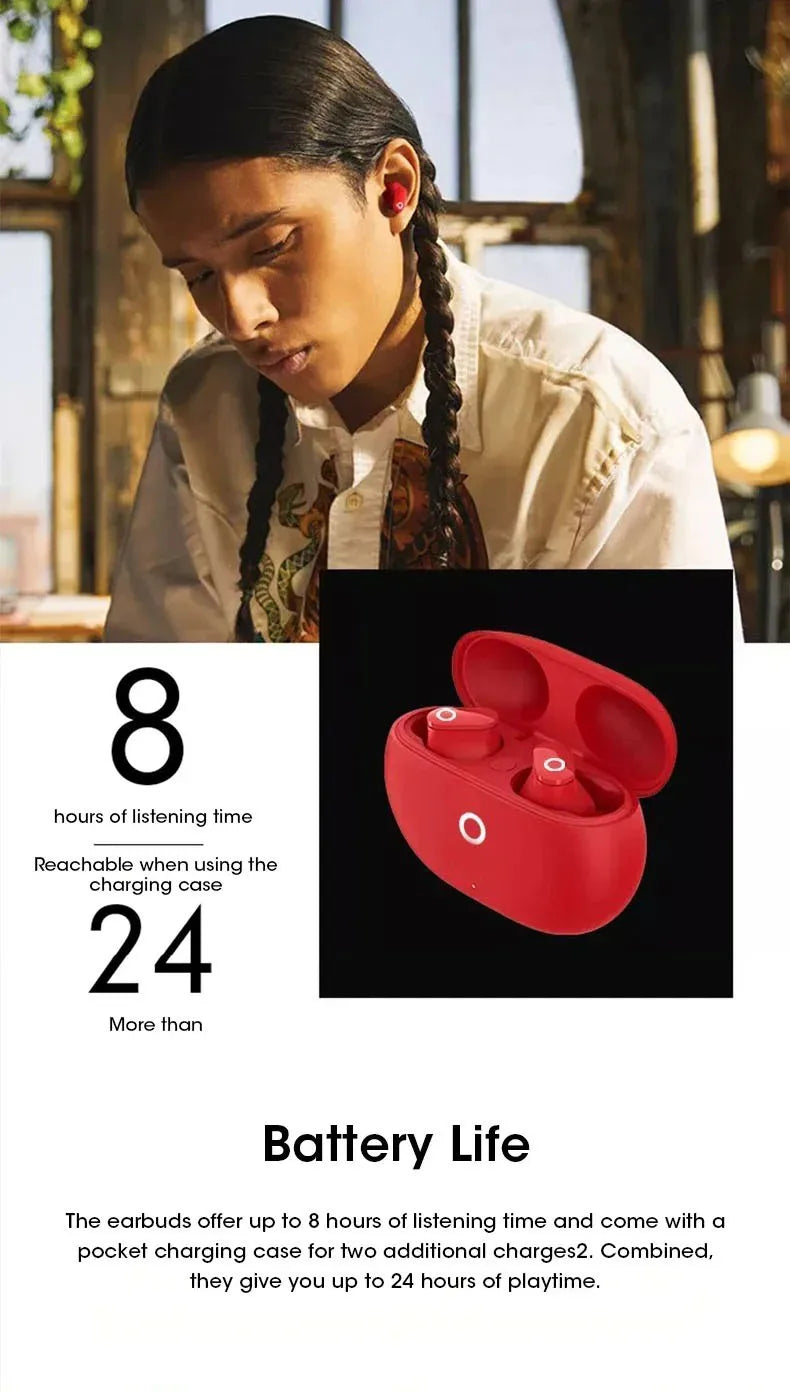 SEOBIOG Buds 4 Pro – Bluetooth Earbuds mit Active Noise Cancelling, HiFi Stereo & Mikrofon