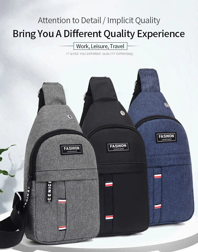 Bauchtasche Nylon – Leicht, Wasserdicht & Ideal für Sport, Outdoor & Reisen