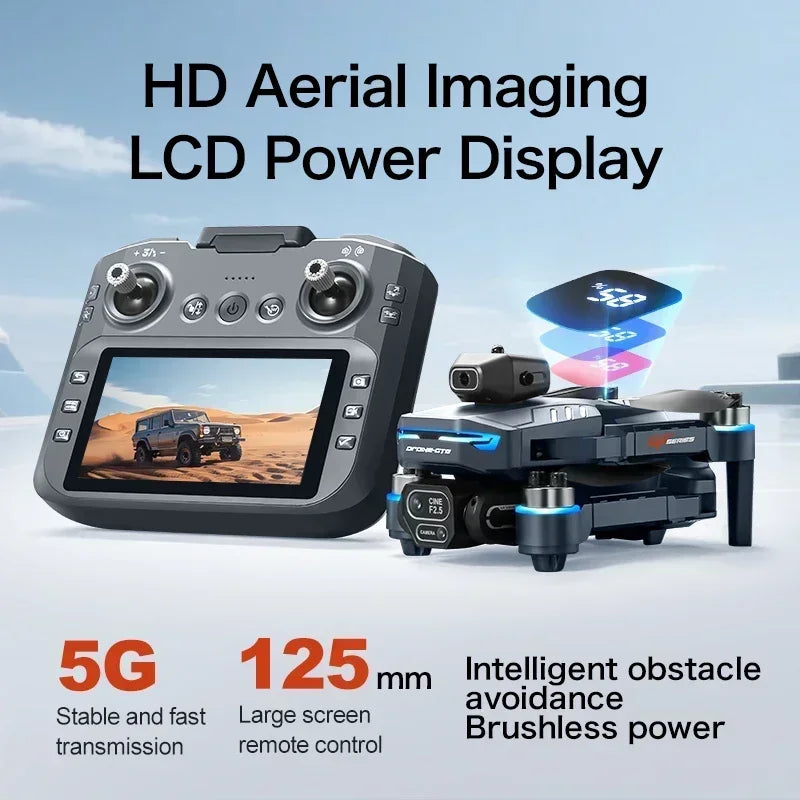 ELIGIPORT GT8 Kamera-Drohne – 4K HD, GPS, Brushless, Faltbar