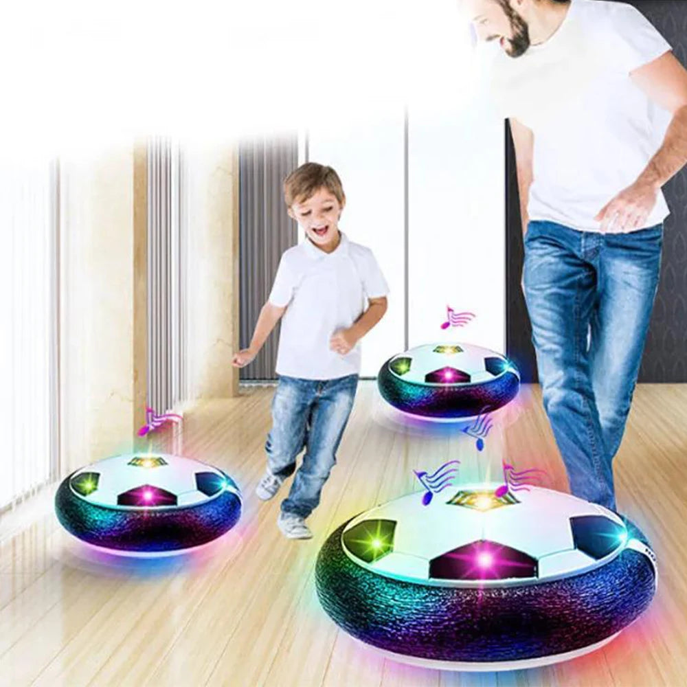 Schwebender LED-Fußball mit Licht und Sound – Produktbild 1