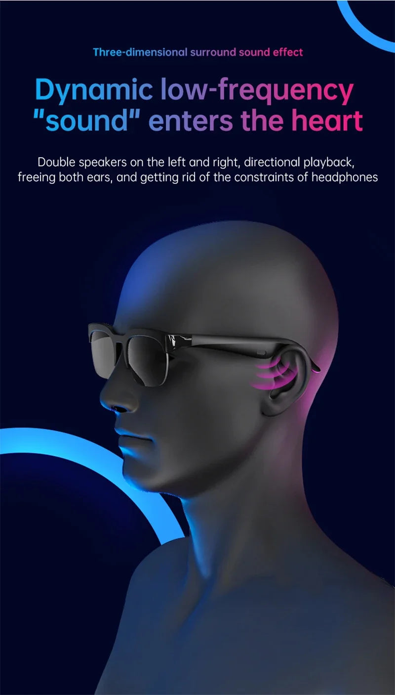 Lenovo XG89 Bluetooth-Smart-Brille für Musik und Anrufe – Produktbild 19