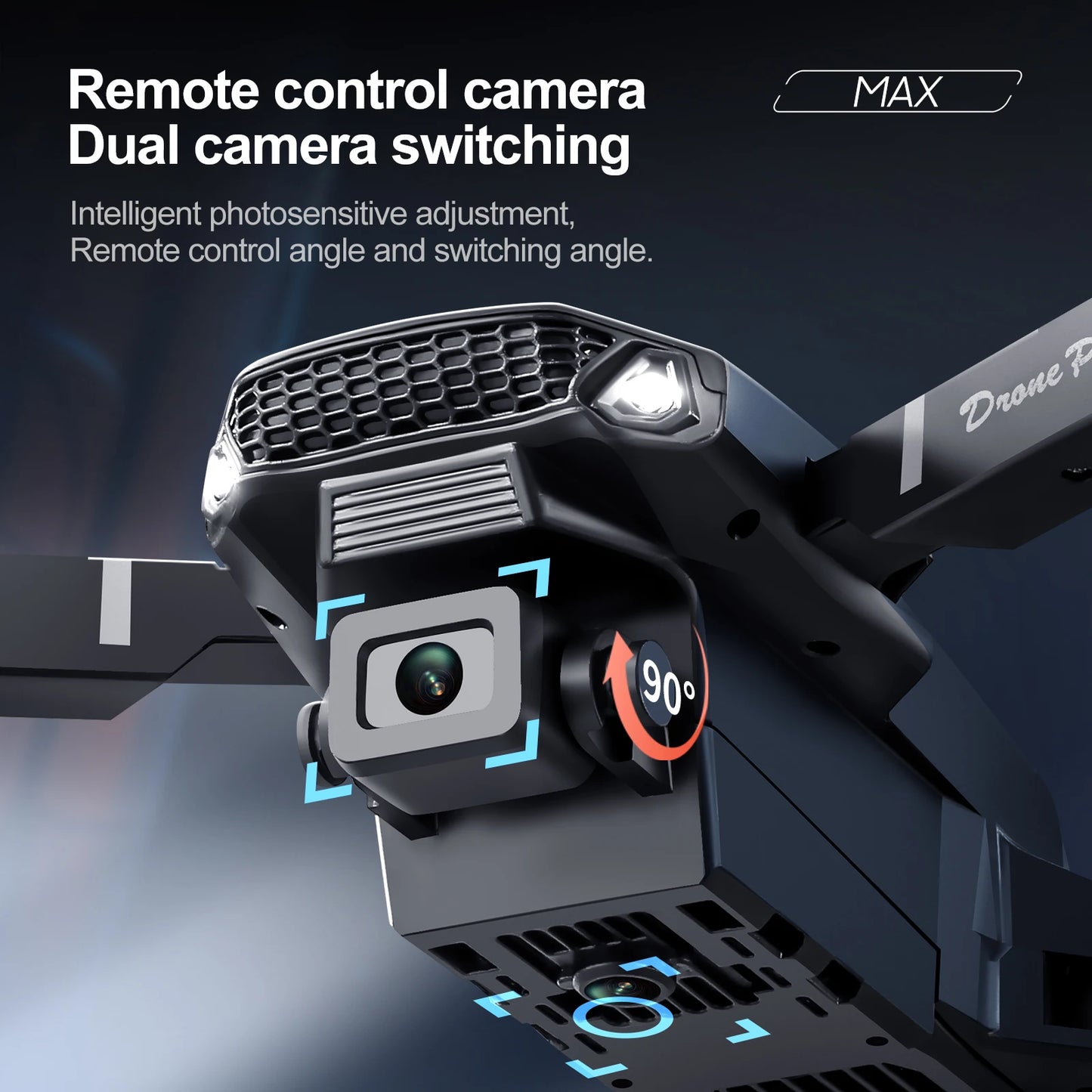 JJRC E88/E99 Drohne – 4K Dual-Kamera, Display-Fernbedienung, Faltbar