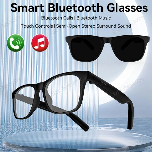 AI Smart Glasses – Bluetooth 5.3, Musik, Anrufe & offenes Audio