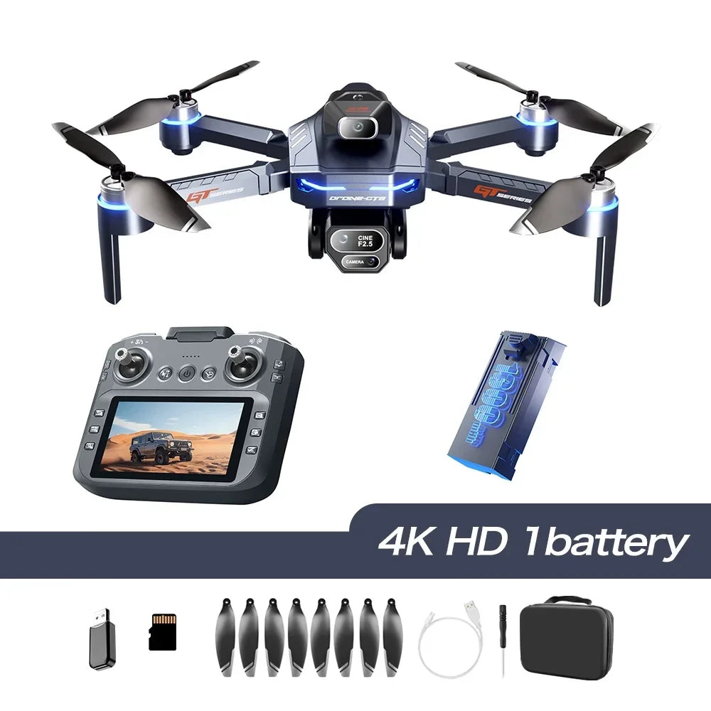 ELIGIPORT GT8 Kamera-Drohne – 4K HD, GPS, Brushless, Faltbar