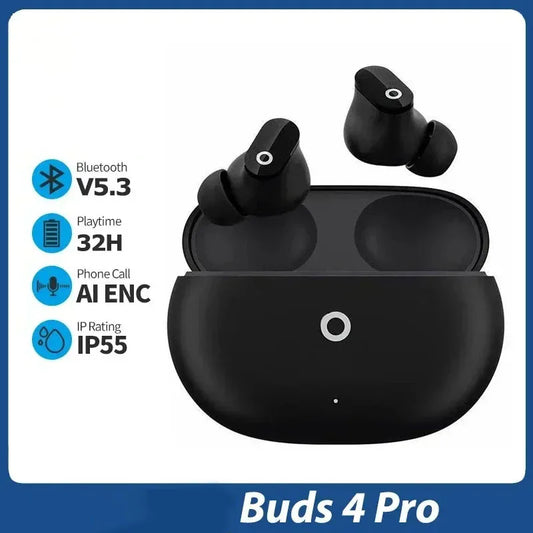 SEOBIOG Buds 4 Pro – Bluetooth Earbuds mit Active Noise Cancelling, HiFi Stereo & Mikrofon