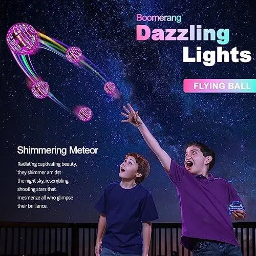 Roter Flying-Orb-Ball 2026 mit LED-Lichteffekt – Produktbild 22
