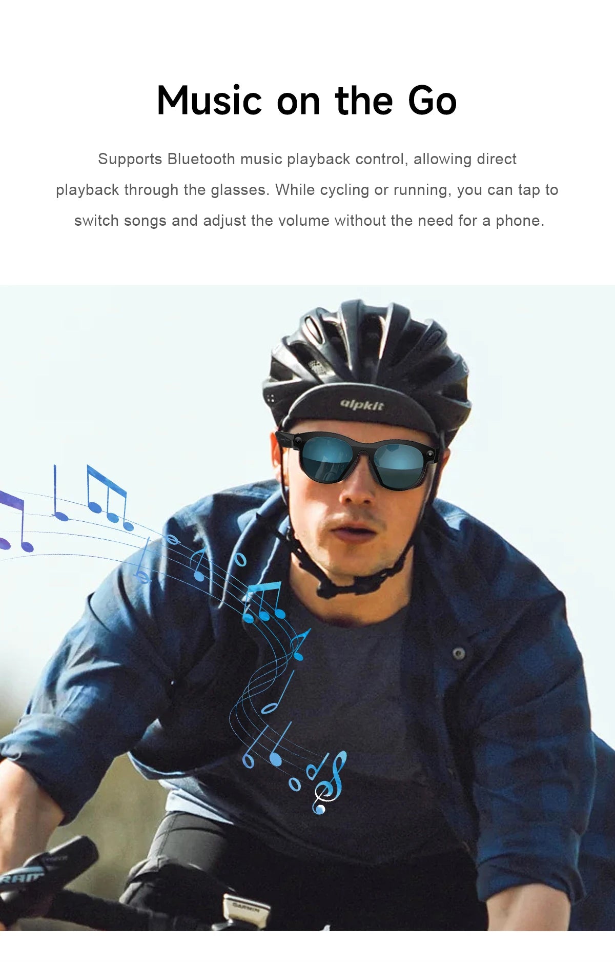 KI Smart Brille 2025 – 800W Kamera, Foto & Video, Übersetzung, Musik & BT Anruf