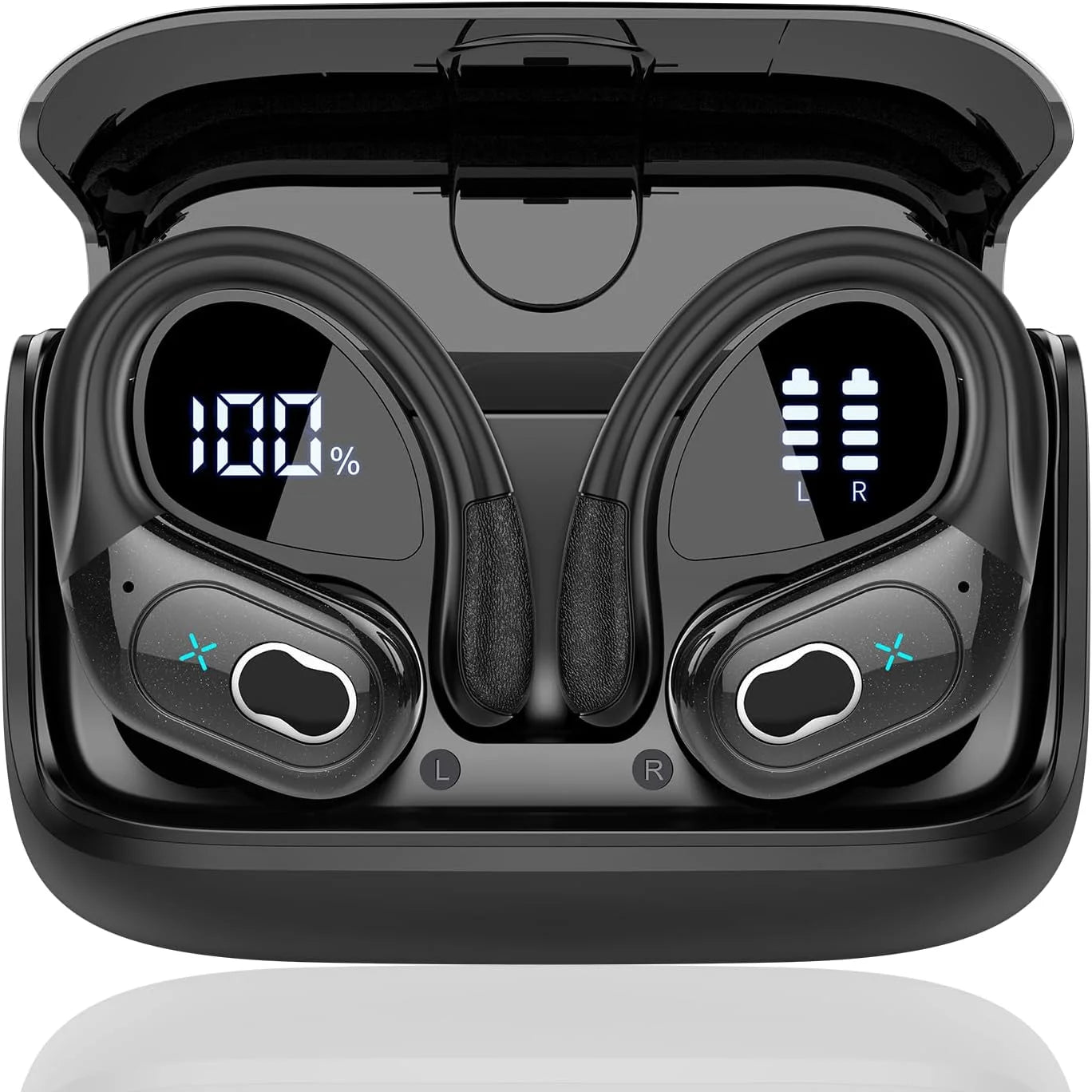 GDLYL HD65 TWS Sport Earbuds – Bluetooth 5.4, 75h Akku, HiFi Bass, IPX7 & LED-Display