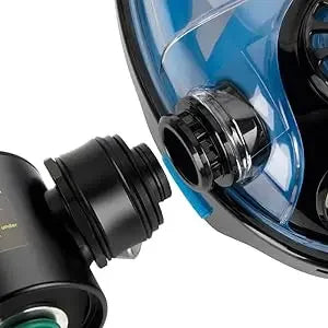 Tauchset mit Vollgesichtsmaske & 0,5 L Scuba Tank – Komplettset für Schnorcheln & Tauchen