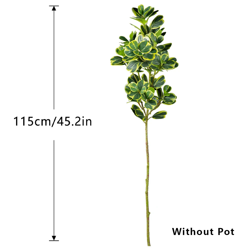 Kunstbaum Ficus – Realistische Kunstpflanze für Innen & Außen (76 cm / 115 cm)