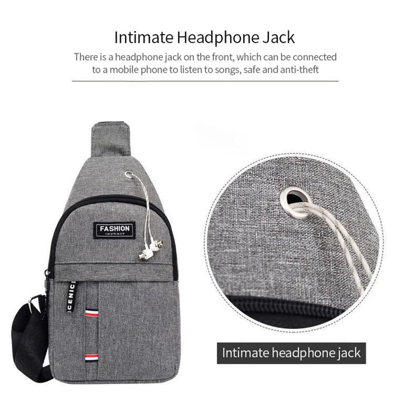 Bauchtasche Nylon – Leicht, Wasserdicht & Ideal für Sport, Outdoor & Reisen