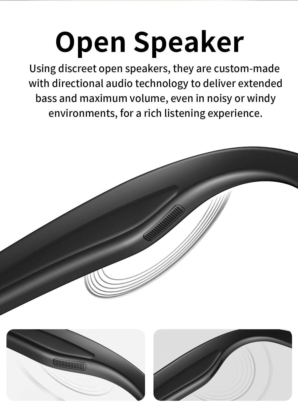 800W HD KI Smart-Brille – WiFi, Bluetooth, Sprachassistent & Objekterkennung