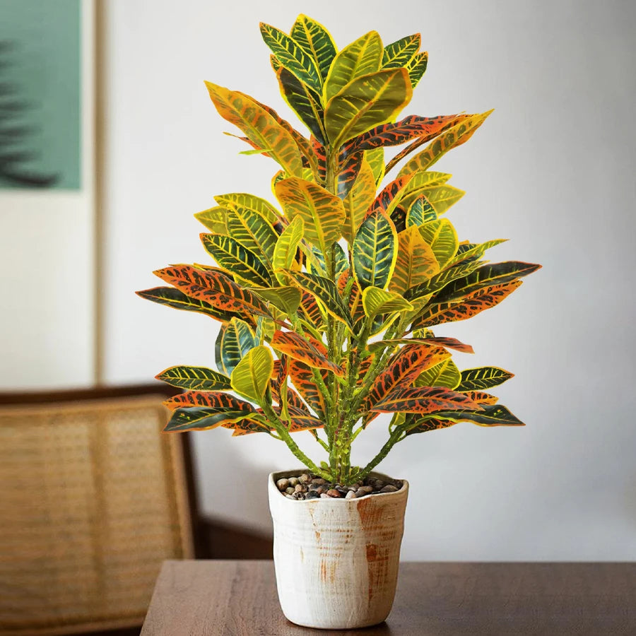 Künstliche Pflanzen 24–41 cm – Tropische Zweige für Heim & Büro