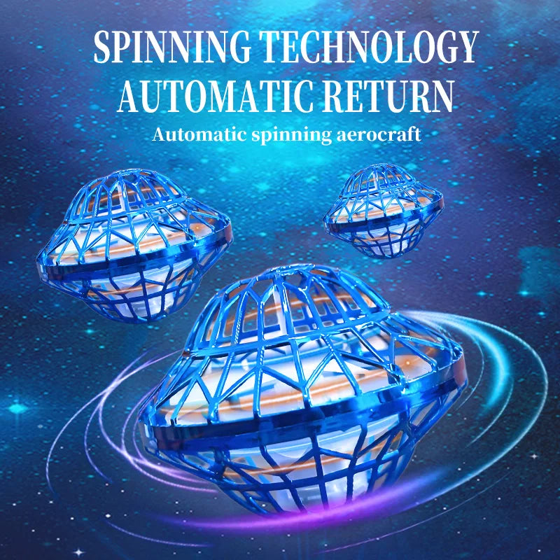 UFO-Sensor-Flugball mit leuchtendem Schwebeeffekt – Produktbild 3