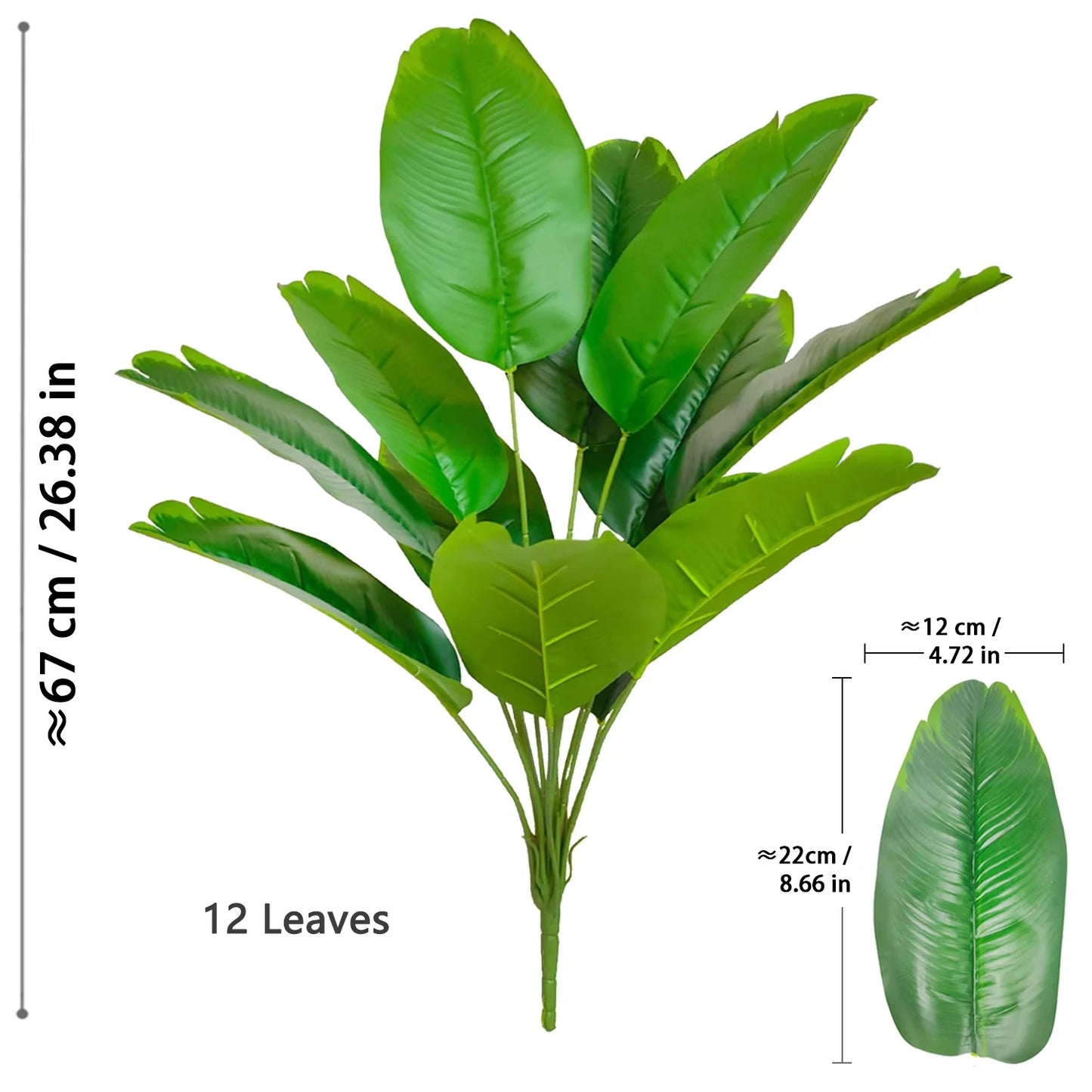 Künstliche Monstera Palme – Tropische Dekopflanze für Garten & Wohnzimmer