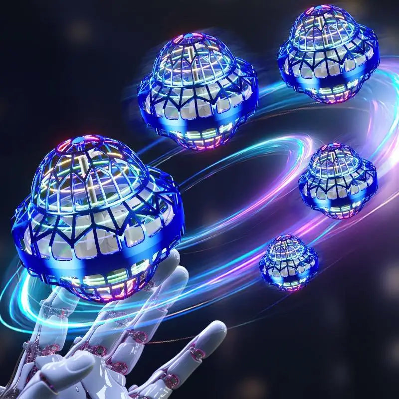 Aufgerüsteter Flyball-UFO mit LED-Licht und USB-Ladung – Produktbild 5
