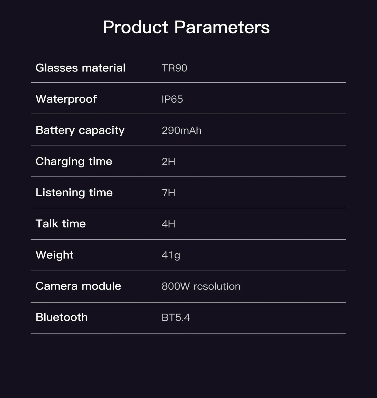 KI Smart Brille 2026 – 800W Kamera, Farbwechsel-Gläser, Wasserdicht, Übersetzung & BT