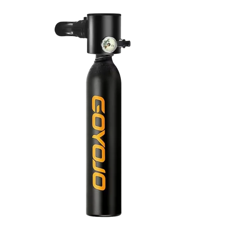 Mini Scuba Tank 0,5L – Outdoor Sauerstoffflasche (5-10 Min)