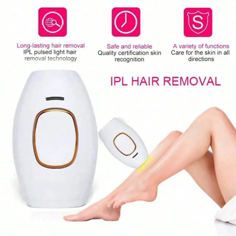 IPL Photoepilator für Ganzkörper – Bikinizone, Achseln & Körper, Wiederaufladbar