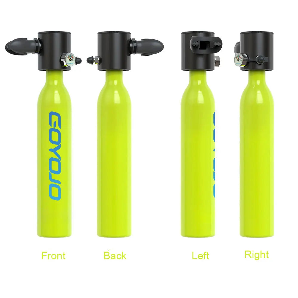 Mini Scuba Tank 0,5L – Outdoor Sauerstoffflasche (5-10 Min)