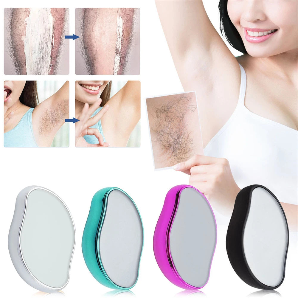 Crystal Hair Eraser – Nano-Glas Haarentferner, Schmerzlos & Wiederverwendbar
