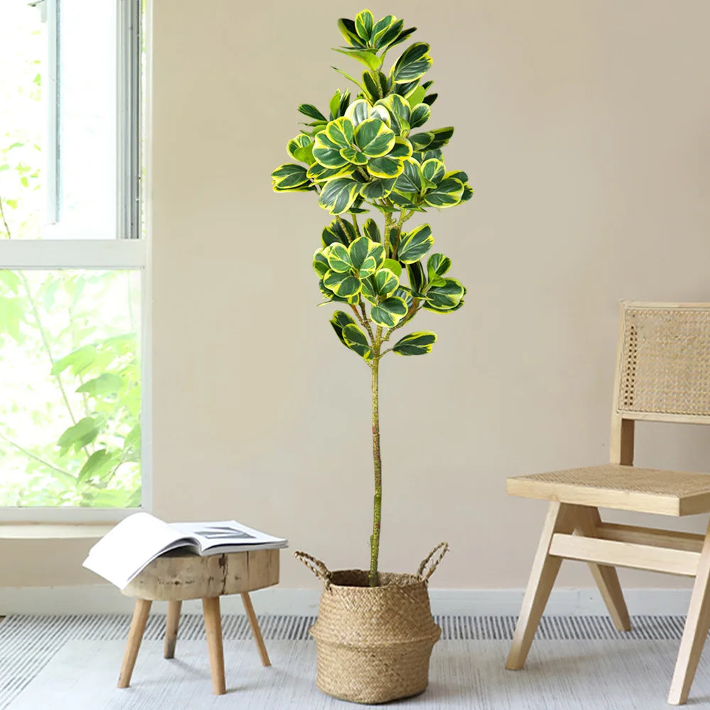 Kunstbaum Ficus – Realistische Kunstpflanze für Innen & Außen (76 cm / 115 cm)