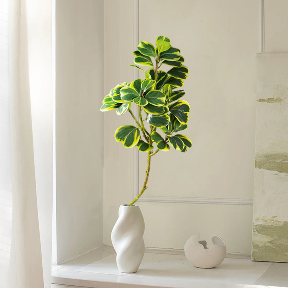 Kunstbaum Ficus – Realistische Kunstpflanze für Innen & Außen (76 cm / 115 cm)