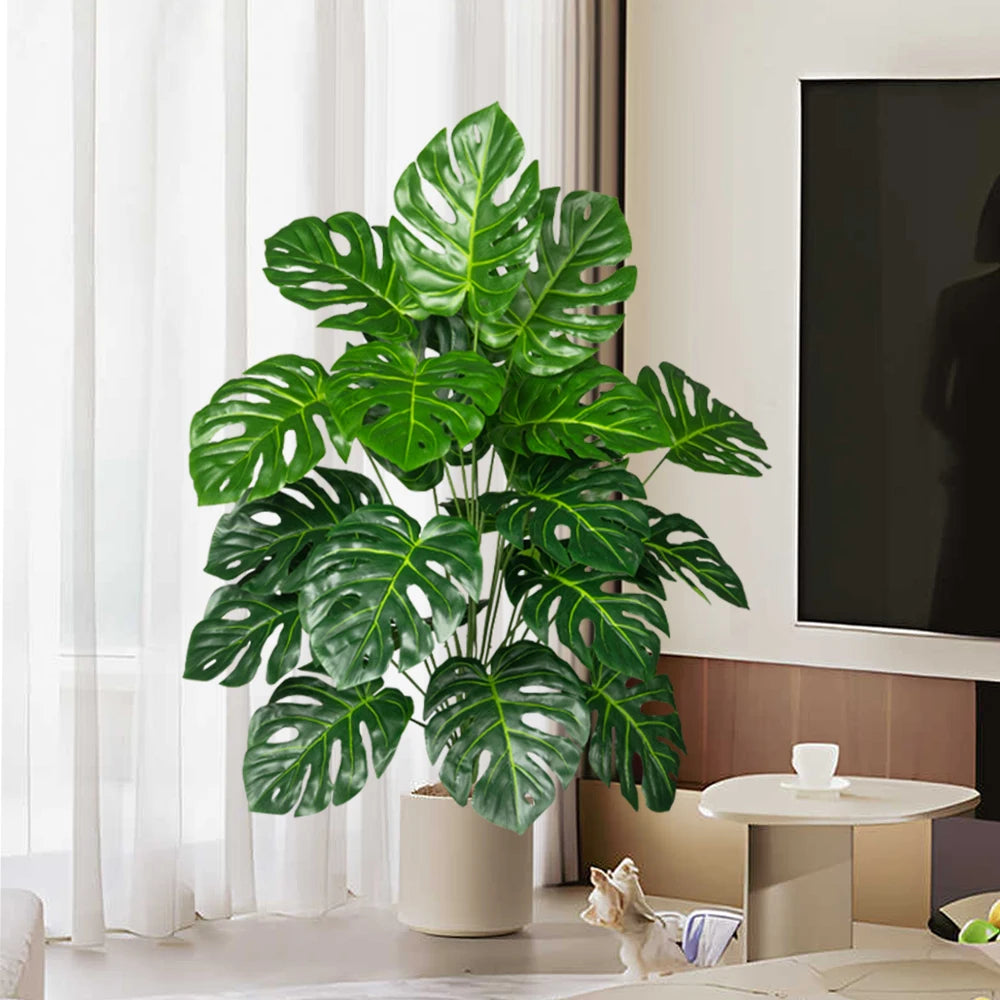 Künstlicher Monstera Baum 70–100 cm – Große Tropische Kunstpflanze