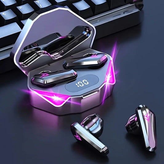 X15 TWS Gaming Earbuds – Bluetooth 5.3, LED Display & Noise Cancelling