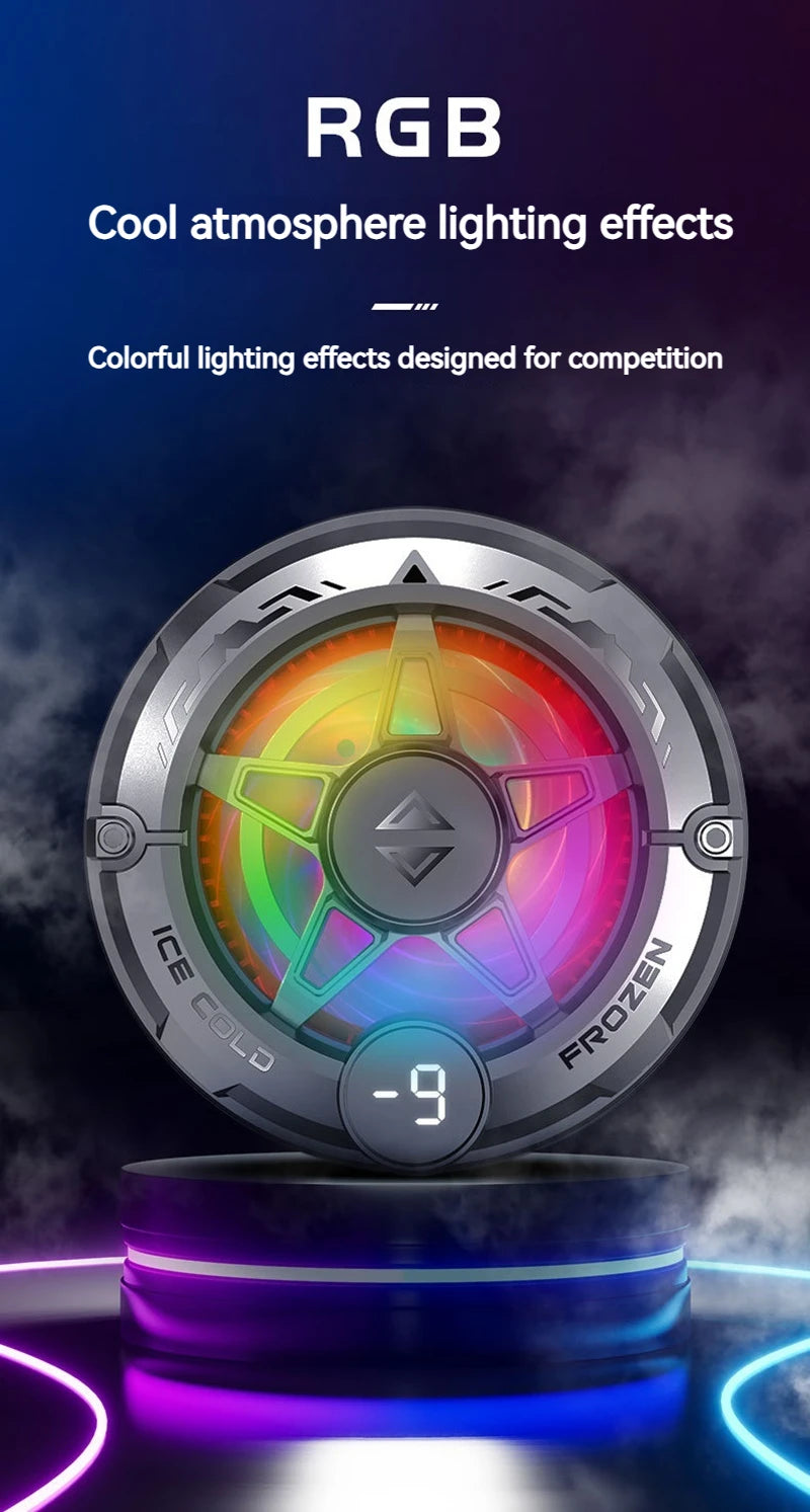 K20 Magnetischer Handy-Kühler – Portabel, RGB & Digitaldisplay für Gaming – Bild 18
