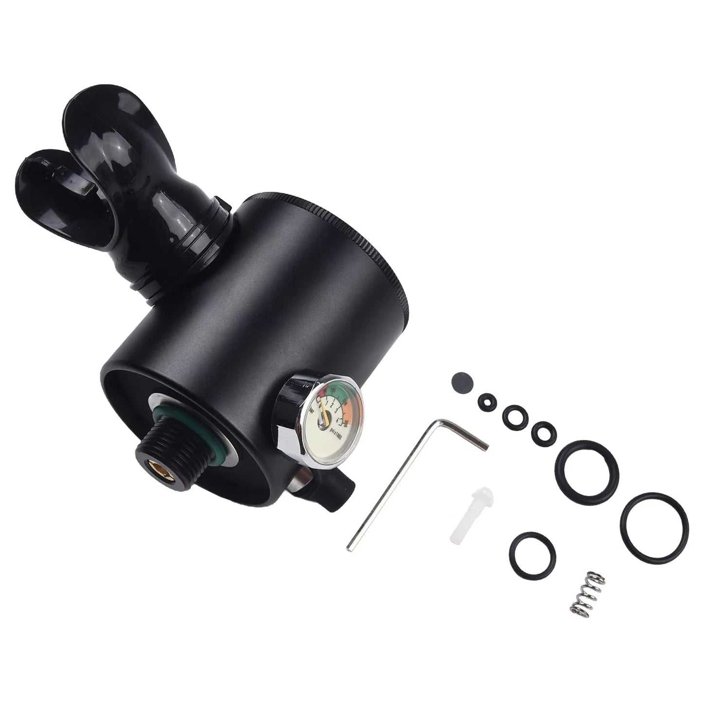 Mini Oxygen Bottle Breathing Valve Head, Underwater Breather, Swimming Equipment, Breathing Tank Diving Teaching
