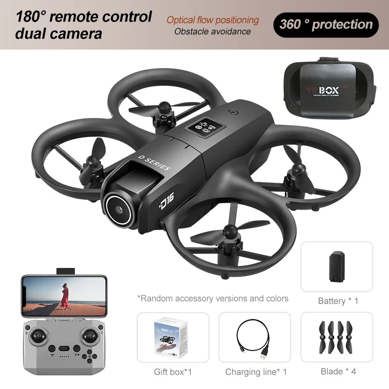 Lenovo D16 Drohne 8K GPS – Brushless Motor, Hinderniserkennung, Dual-Kamera & Optischer Fluss