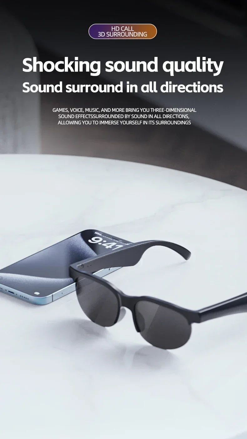 Lenovo XG88 Pro Bluetooth-Smart-Brille für Musik und Anrufe – Produktbild 17