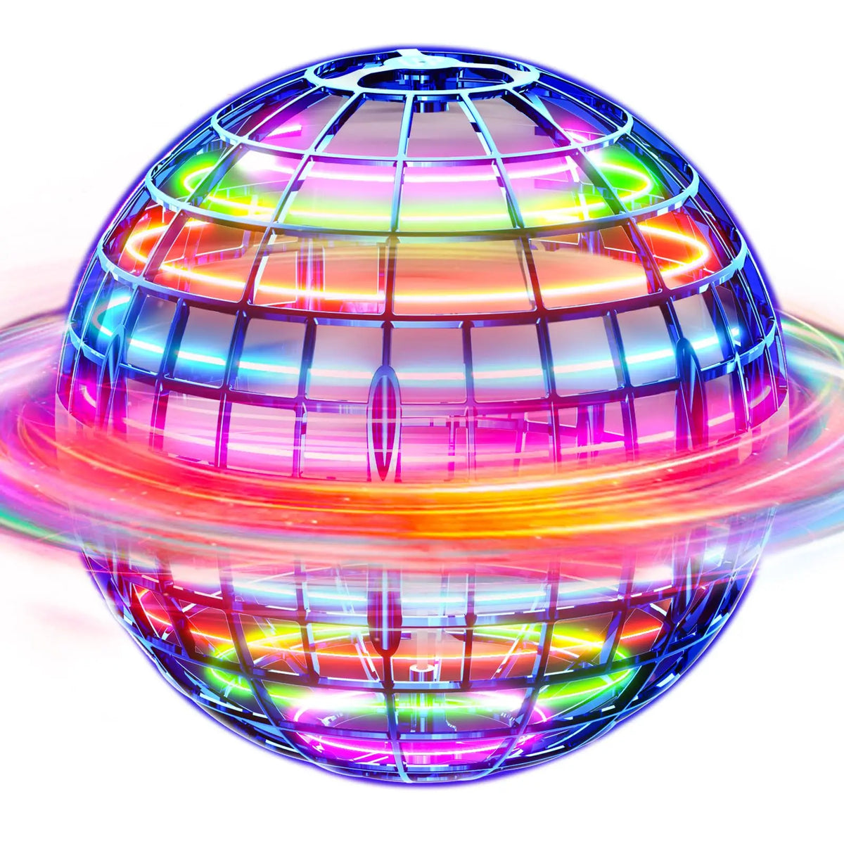 Roter Flying-Orb-Ball 2026 mit LED-Lichteffekt – Produktbild 19