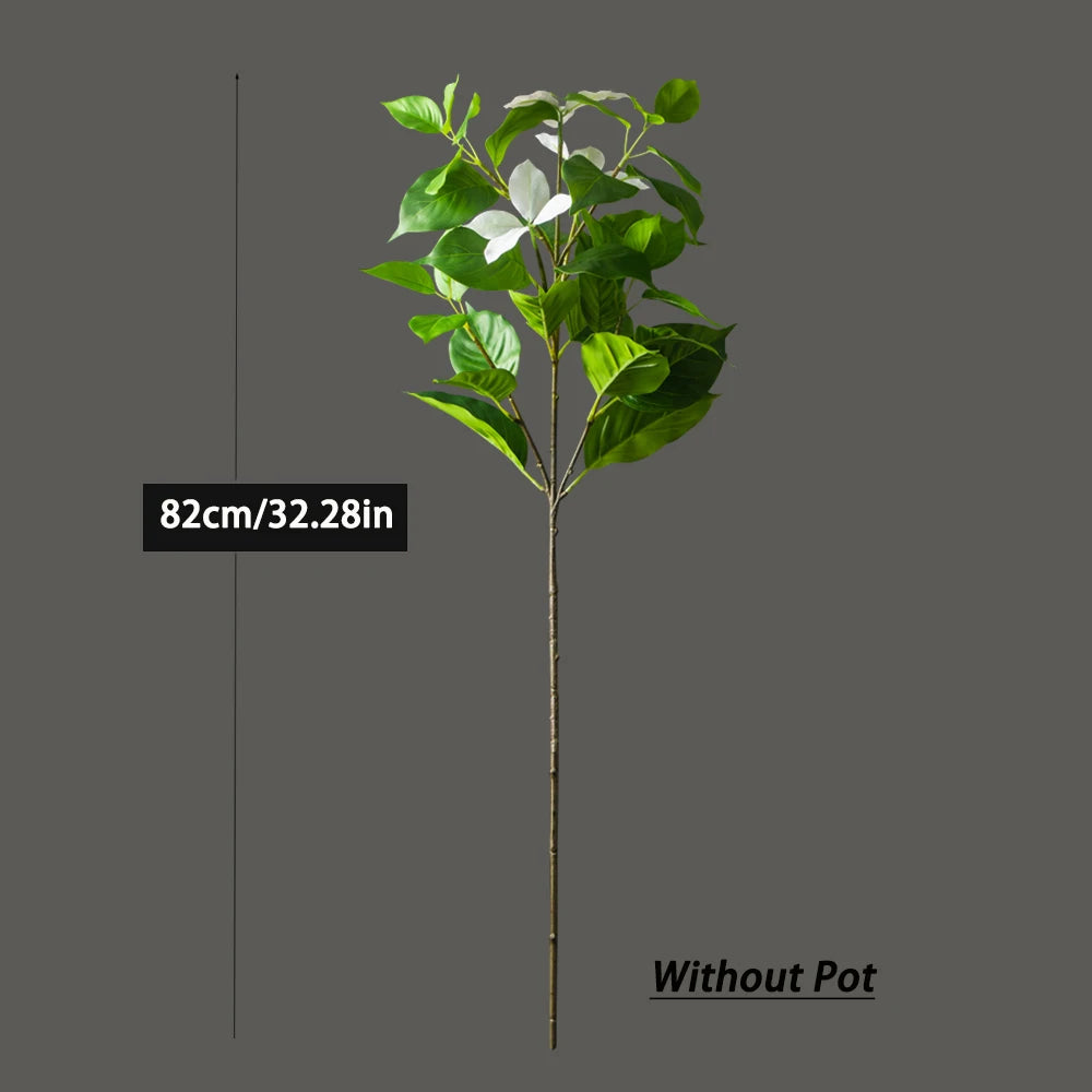 Kunstbaum Magnolia & Ficus – Elegante Deko für Hochzeit, Garten & Zuhause (82–144 cm)