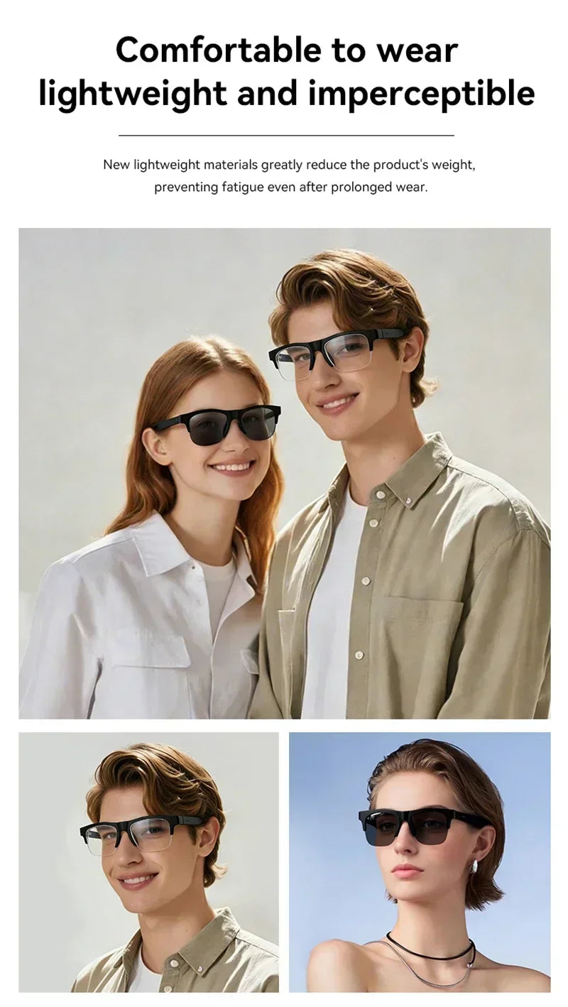 Lenovo D12 Bluetooth-Smart-Brille für Musik und Anrufe – Produktbild 15