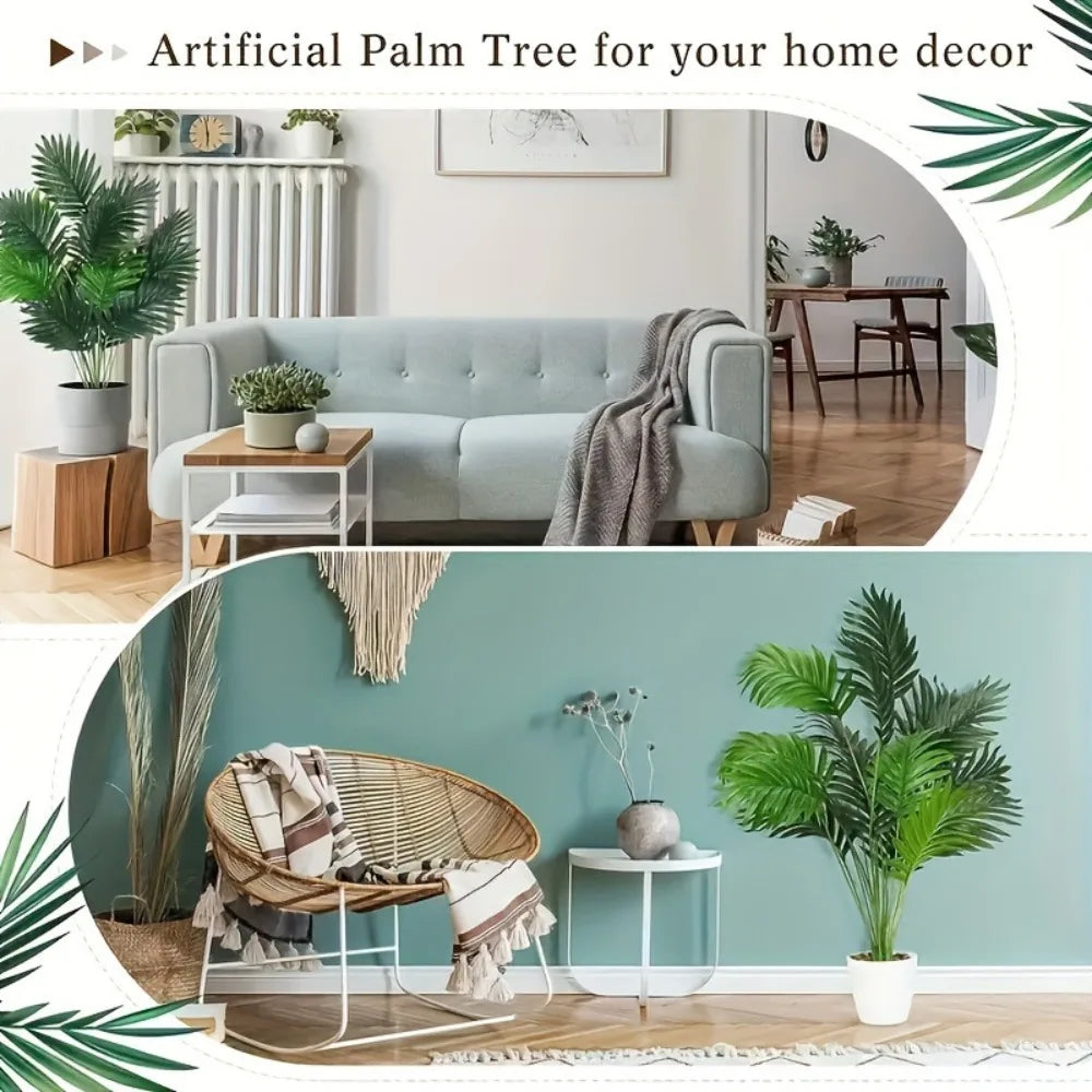Künstliche Palme 65cm – Realistische Dekopflanze für Innenräume