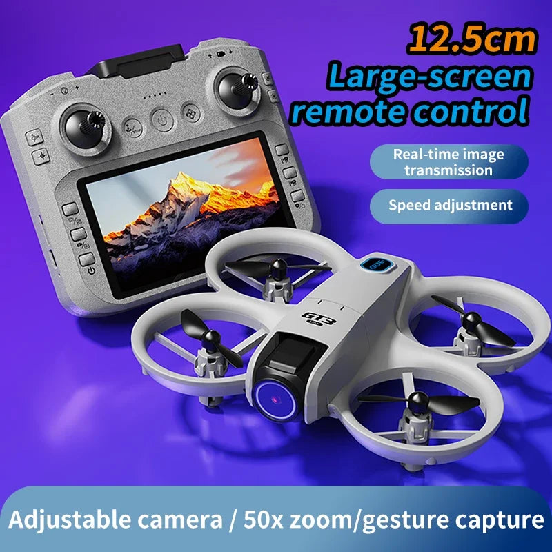 GT3 MAX Mini-Drohne 8K HD – 4,3" Display, Kopfloser Modus, 360° Flip & Kinder-Quadcopter