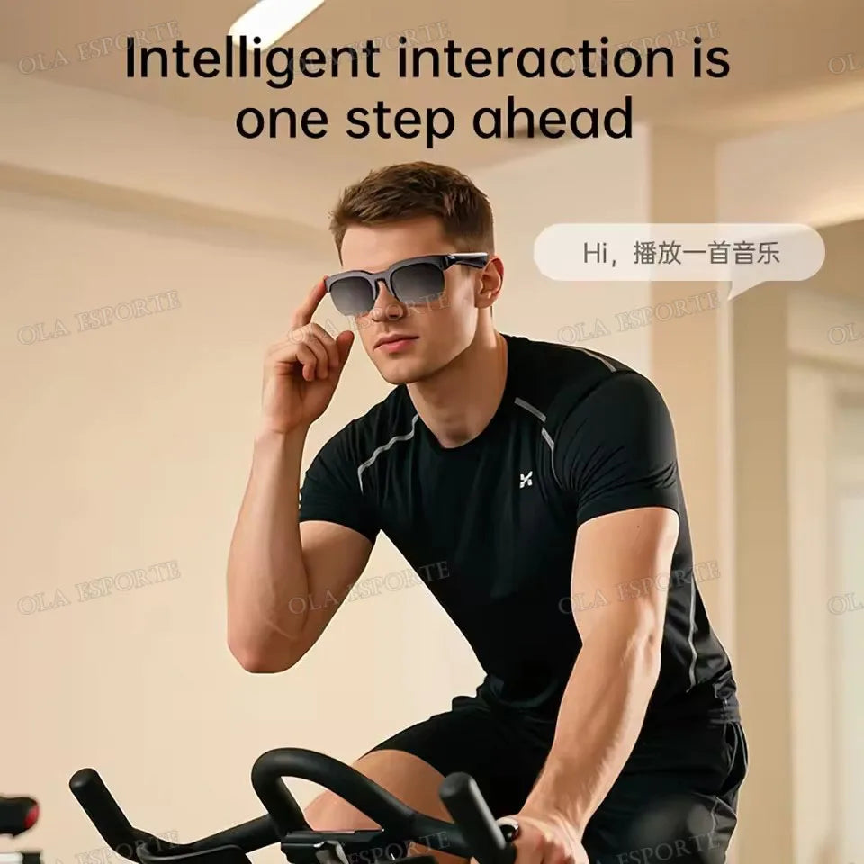 Smart Audio Brille – Bluetooth 5.3, Übersetzung in 144 Sprachen & 6h Akku